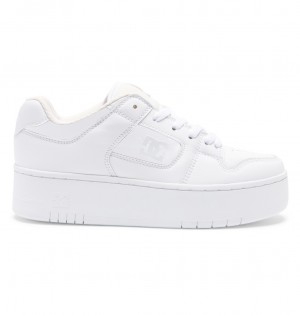 DC Shoes Manteca 4 flatforms - Flatform Shoes ασπρα ασπρα | 290715BPO