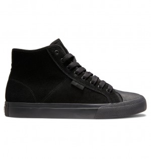 DC Shoes Manual Hi RT S - High-Top Skate Shoes μαυρα μαυρα | 758142MJP