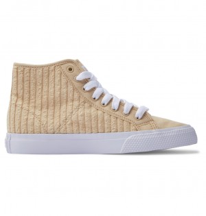 DC Shoes Manual Hi - High-Top Shoes Tan | 275694DOB