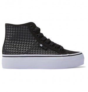 DC Shoes Manual Hi flatforms - High-Top Shoes μεταλλικός | 495701KPO