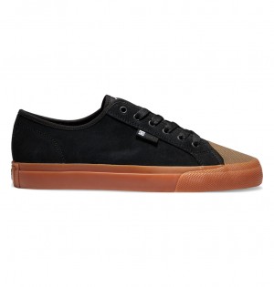 DC Shoes Manual RT S - δερματινα Skate Shoes μαυρα | 716582HWY