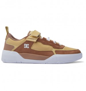 DC Shoes Metric S x Will - δερματινα Skate Shoes καφε | 431687DMC
