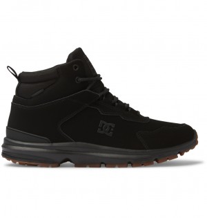 DC Shoes Mutiny - δερματινα Boots μαυρα μαυρα μαυρα | 839746BJL
