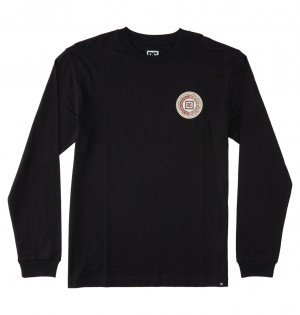 DC Shoes Old Head - Long Sleeve T-Shirt μαυρα | 170385XKW
