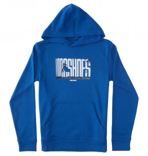 DC Shoes On The Grind - Hoodie 10-16 μπλε | 415328DBT