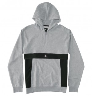 DC Shoes Optics - Zip-Up Hoodie γκρι | 103674ZYE