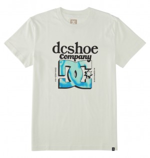 DC Shoes Overspray - T-Shirt ασπρα | 519086LZQ