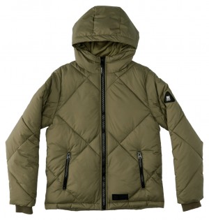 DC Shoes Passage - Puffer Jacket 10-16 Capers | 621047HVB