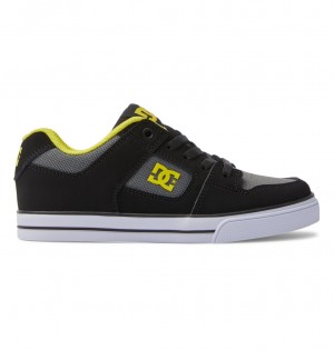 DC Shoes Pure Elastic - Shoes 8-16 μαυρα πρασινο | 403951SKX