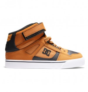 DC Shoes Pure High-Top EV - High-Top δερματινα Shoes μαυρα | 918603CKY