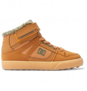 DC Shoes Pure High WNT - Χειμερινά High-Top Boots Wheat | 950743YVF