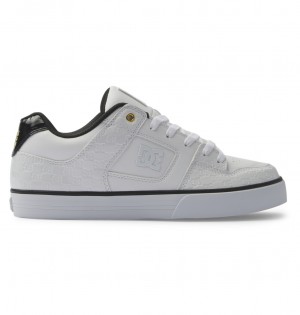 DC Shoes Pure Se Sn - Shoes ασπρα ασημι | 730451VNA