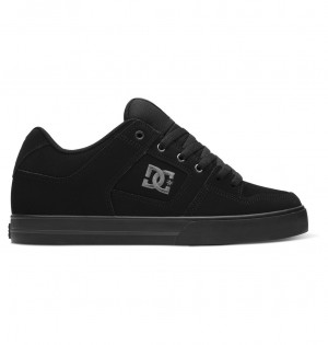 DC Shoes Pure - δερματινα Shoes μαυρα μαυρα | 542180FSY