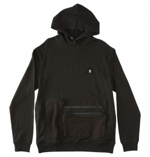 DC Shoes Reserve - Hoodie μαυρα | 784653XYE