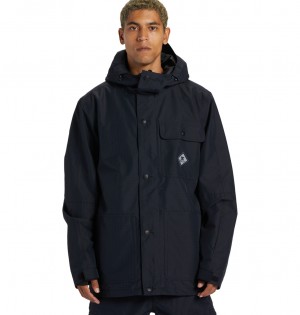 DC Shoes Servo - Technical Snow Jacket μαυρα | 642390JMQ