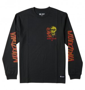 DC Shoes Slayer Seasons - Long Sleeve Top μαυρα | 120357OEC