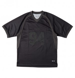 DC Shoes Slayer - Football Jersey μαυρα | 092863BWO