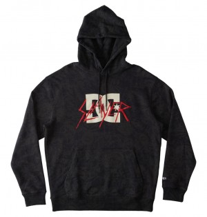 DC Shoes Slayer - Hoodie μαυρα | 095283ZOA