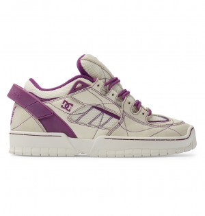 DC Shoes Spectre Needles - δερματινα Shoes ασπρα | 271956ONI