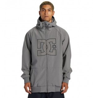 DC Shoes Spectrum - Technical Softshell Snow Jacket Pewter | 681049LON