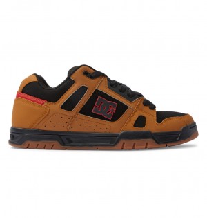 DC Shoes Stag - δερματινα Shoes μαυρα | 375014DCU