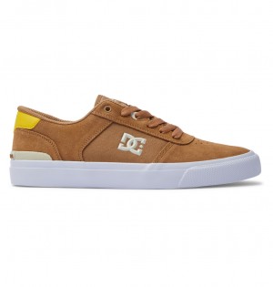 DC Shoes Teknic S - Skate Shoes καφε κίτρινα | 493127MWT