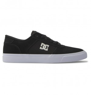 DC Shoes Teknic - δερματινα Shoes μαυρα ασπρα | 845739CHE