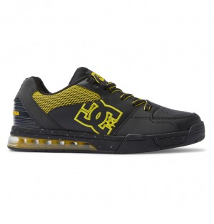 DC Shoes Versatile Le - Skate Shoes μαυρα κίτρινα | 874915FMS