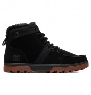 DC Shoes Woodland - Sherpa επενδυση δερματινα Boots μαυρα | 824719GSW
