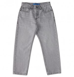 DC Shoes Worker - Baggy Fit Jeans 8-16 γκρι ανοιχτο μπλε | 062879YIR