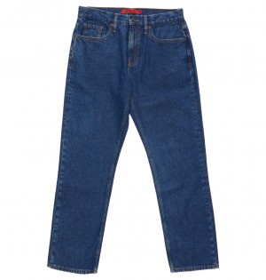 DC Shoes Worker - Relaxed Fit Jeans μπλε σκουρο σκούρο | 756821ZLV