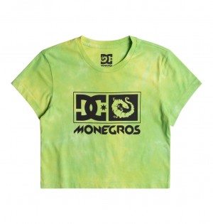 DC Shoes x Monegros - Crop Top πρασινο | 725846AMX