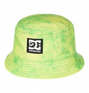 DC Shoes x Monegros - Reversible Bucket Hat μαυρα | 413062YMG